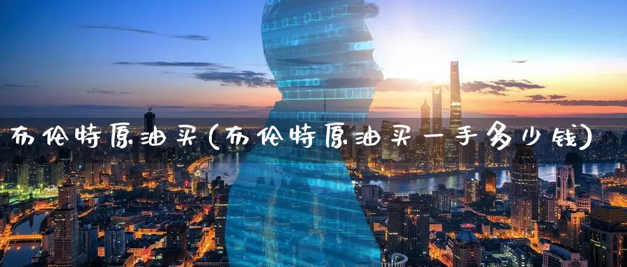 布伦特原油买(布伦特原油买一手多少钱)_https://www.wenchangxx.com_德指期货_第1张
