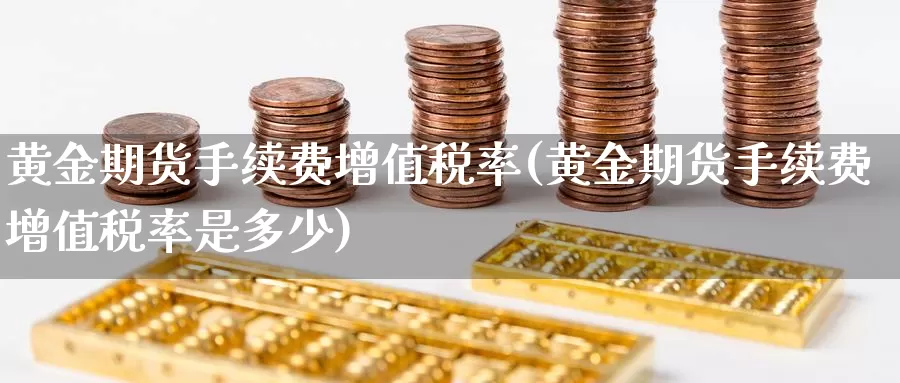 黄金期货手续费增值税率(黄金期货手续费增值税率是多少)_https://www.wenchangxx.com_德指期货_第1张