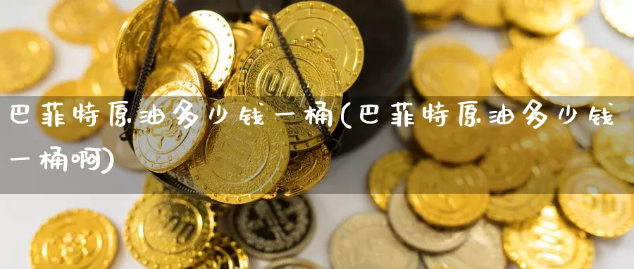 巴菲特原油多少钱一桶(巴菲特原油多少钱一桶啊)_期货平台_第1张_国际期货交易平台 巴菲特原油多少钱一桶(巴菲特原油多少钱一桶啊)_https://www.wenchangxx.com_期货平台_第1张