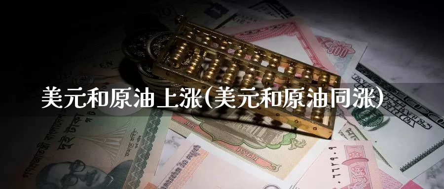 美元和原油上涨(美元和原油同涨)_国际期货_第1张_国际期货交易平台 美元和原油上涨(美元和原油同涨)_https://www.wenchangxx.com_国际期货_第1张