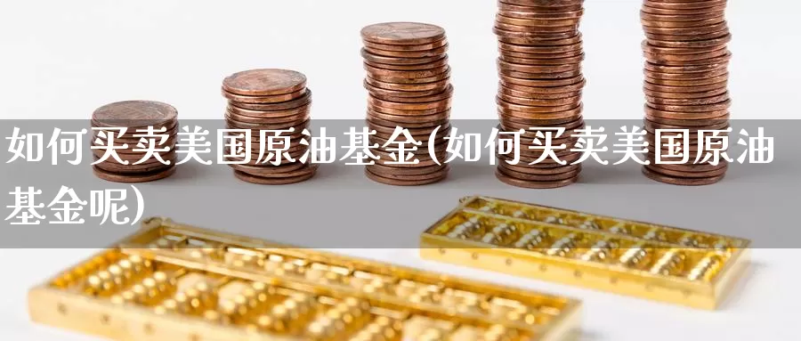 如何买卖美国原油基金(如何买卖美国原油基金呢)_https://www.wenchangxx.com_国际期货_第1张