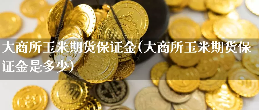 大商所玉米期货保证金(大商所玉米期货保证金是多少)_https://www.wenchangxx.com_国际期货_第1张