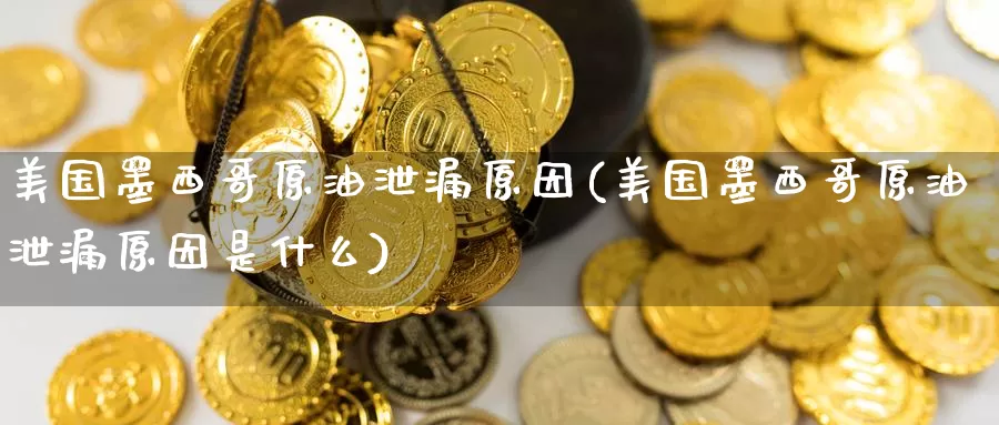 美国墨西哥原油泄漏原因(美国墨西哥原油泄漏原因是什么)_https://www.wenchangxx.com_期货行情_第1张