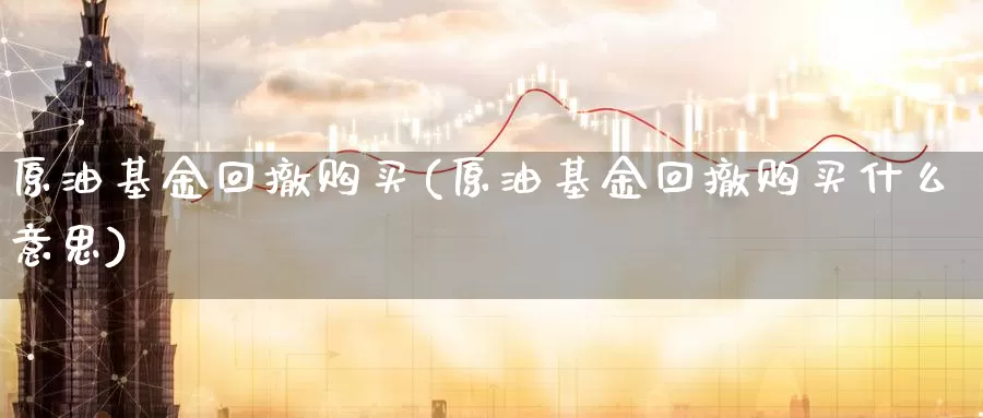 原油基金回撤购买(原油基金回撤购买什么意思)_https://www.wenchangxx.com_期货行情_第1张