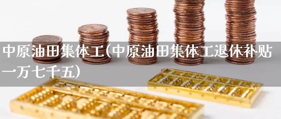 中原油田集体工(中原油田集体工退休补贴一万七千五)_https://www.wenchangxx.com_德指期货_第1张