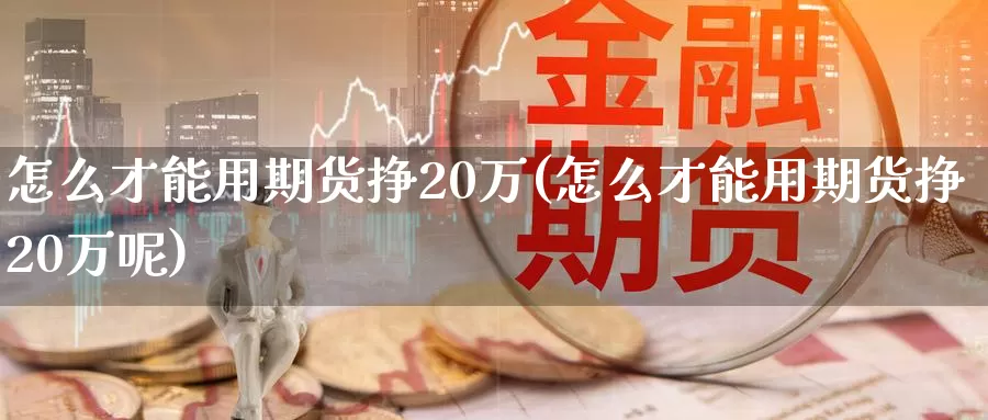 怎么才能用期货挣20万(怎么才能用期货挣20万呢)_https://www.wenchangxx.com_国际期货_第1张
