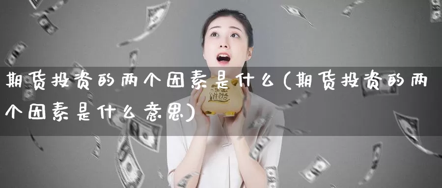 期货投资的两个因素是什么(期货投资的两个因素是什么意思)_期货行情_第1张_国际期货交易平台 期货投资的两个因素是什么(期货投资的两个因素是什么意思)_https://www.wenchangxx.com_期货行情_第1张