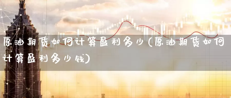 原油期货如何计算盈利多少(原油期货如何计算盈利多少钱)_https://www.wenchangxx.com_期货行情_第1张