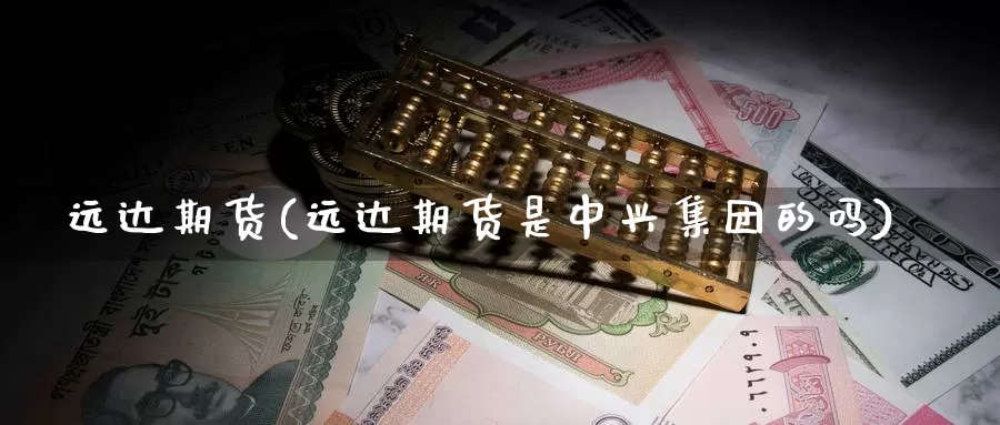 远达期货(远达期货是中兴集团的吗)_https://www.wenchangxx.com_期货平台_第1张