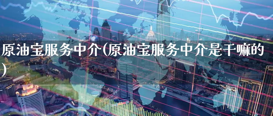 原油宝服务中介(原油宝服务中介是干嘛的)_https://www.wenchangxx.com_国际期货_第1张
