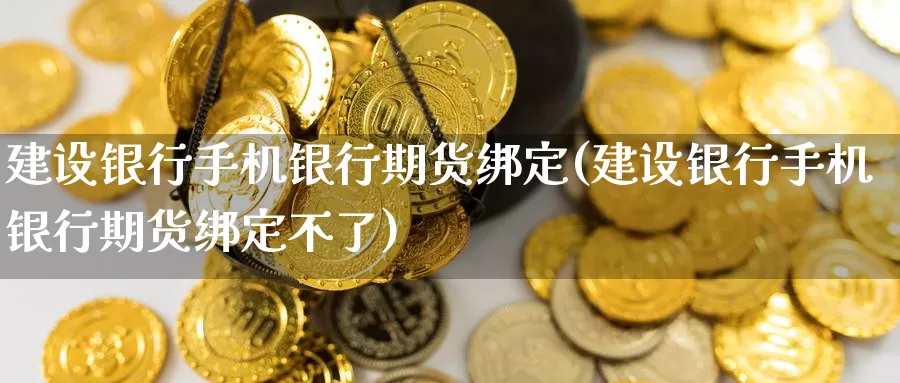 建设银行手机银行期货绑定(建设银行手机银行期货绑定不了)_https://www.wenchangxx.com_国际期货_第1张