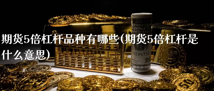 期货5倍杠杆品种有哪些(期货5倍杠杆是什么意思)_国际期货_第1张_国际期货交易平台 期货5倍杠杆品种有哪些(期货5倍杠杆是什么意思)_https://www.wenchangxx.com_国际期货_第1张