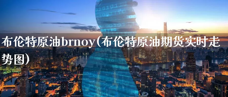 布伦特原油brnoy(布伦特原油期货实时走势图)_https://www.wenchangxx.com_国际期货_第1张