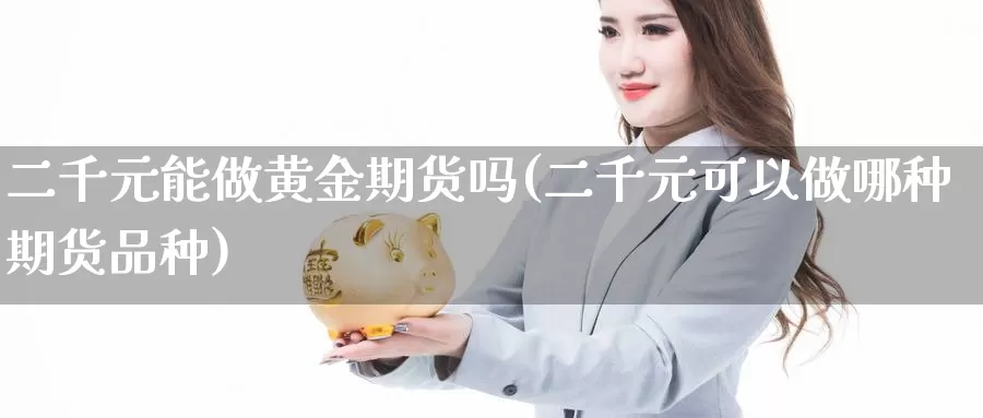 二千元能做黄金期货吗(二千元可以做哪种期货品种)_https://www.wenchangxx.com_国际期货_第1张
