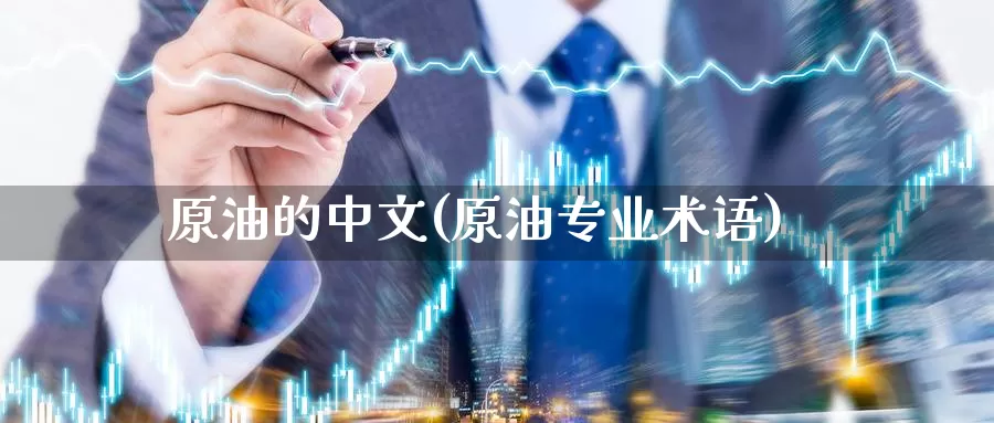 原油的中文(原油专业术语)_https://www.wenchangxx.com_德指期货_第1张