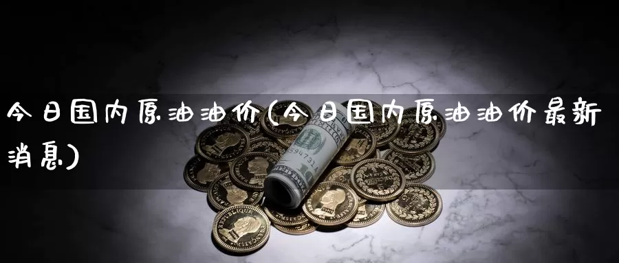 今日国内原油油价(今日国内原油油价最新消息)_https://www.wenchangxx.com_国际期货_第1张
