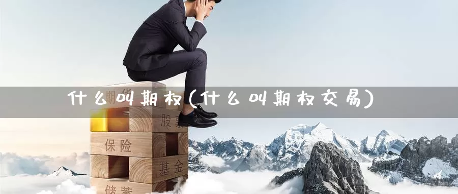 什么叫期权(什么叫期权交易)_https://www.wenchangxx.com_国际期货_第1张