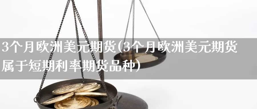 3个月欧洲美元期货(3个月欧洲美元期货属于短期利率期货品种)_https://www.wenchangxx.com_期货平台_第1张
