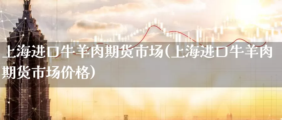 上海进口牛羊肉期货市场(上海进口牛羊肉期货市场价格)_https://www.wenchangxx.com_期货平台_第1张