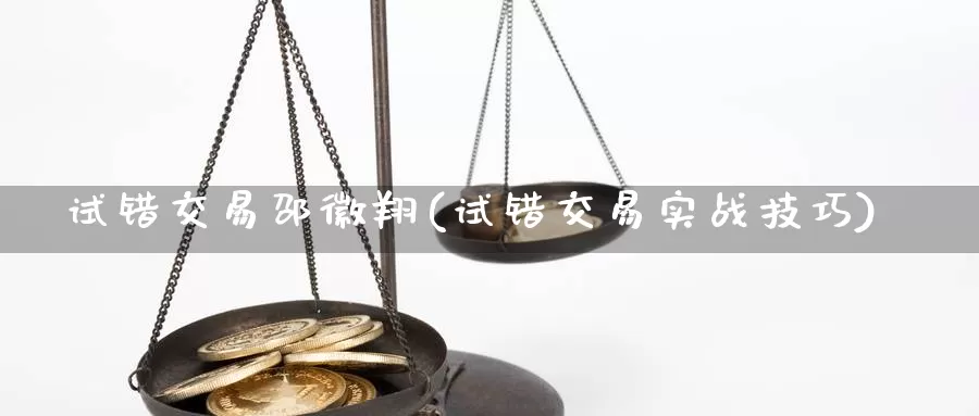 试错交易邵徽翔(试错交易实战技巧)_https://www.wenchangxx.com_期货行情_第1张