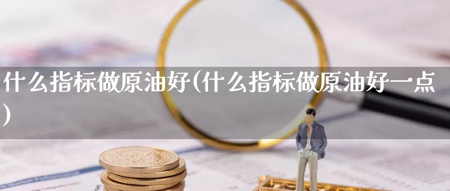 什么指标做原油好(什么指标做原油好一点)_https://www.wenchangxx.com_期货行情_第1张