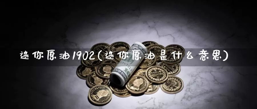 迷你原油1902(迷你原油是什么意思)_期货平台_第1张_国际期货交易平台 迷你原油1902(迷你原油是什么意思)_https://www.wenchangxx.com_期货平台_第1张
