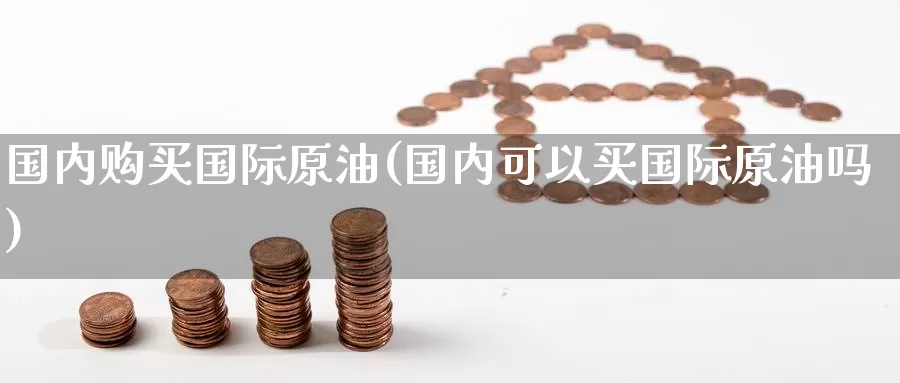 国内购买国际原油(国内可以买国际原油吗)_https://www.wenchangxx.com_国际期货_第1张