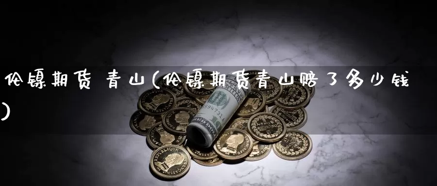 伦镍期货 青山(伦镍期货青山赔了多少钱)_https://www.wenchangxx.com_国际期货_第1张