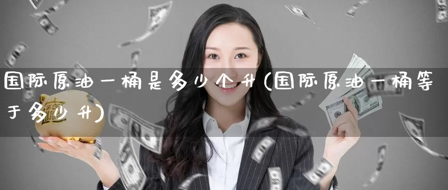 国际原油一桶是多少个升(国际原油一桶等于多少升)_https://www.wenchangxx.com_国际期货_第1张