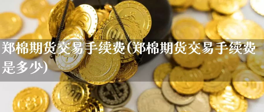 郑棉期货交易手续费(郑棉期货交易手续费是多少)_https://www.wenchangxx.com_期货行情_第1张