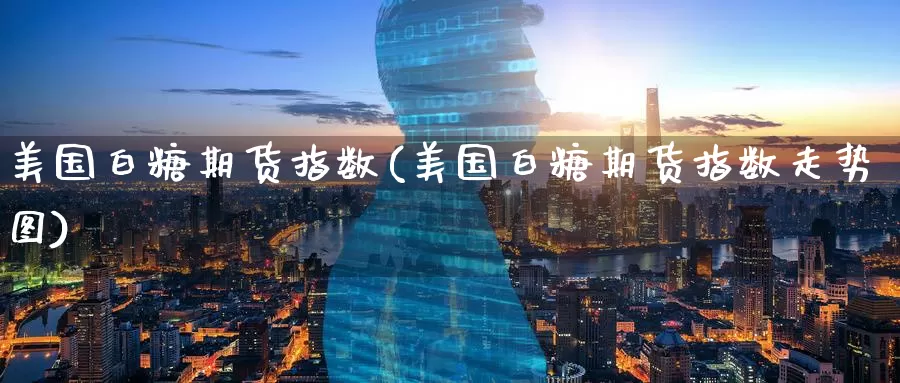 美国白糖期货指数(美国白糖期货指数走势图)_https://www.wenchangxx.com_期货平台_第1张
