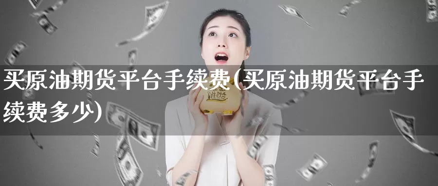 买原油期货平台手续费(买原油期货平台手续费多少)_https://www.wenchangxx.com_德指期货_第1张