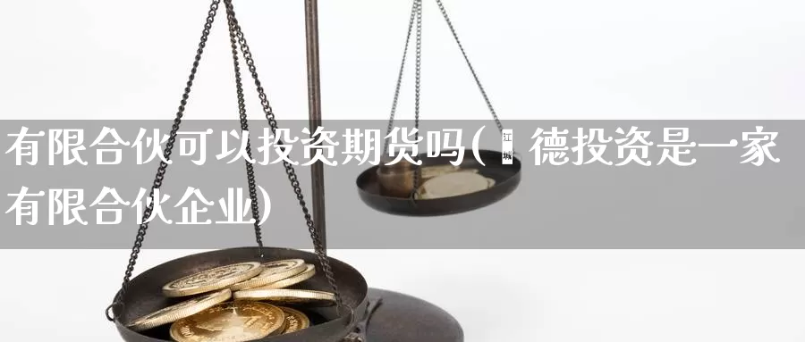 有限合伙可以投资期货吗(灏德投资是一家有限合伙企业)_https://www.wenchangxx.com_期货行情_第1张