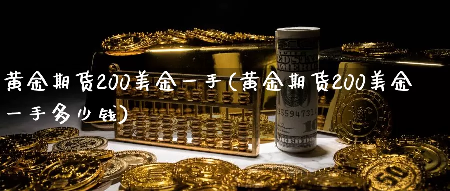 黄金期货200美金一手(黄金期货200美金一手多少钱)_https://www.wenchangxx.com_国际期货_第1张
