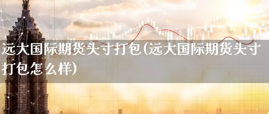 远大国际期货头寸打包(远大国际期货头寸打包怎么样)_期货平台_第1张_国际期货交易平台 远大国际期货头寸打包(远大国际期货头寸打包怎么样)_https://www.wenchangxx.com_期货平台_第1张