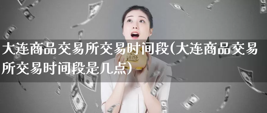 大连商品交易所交易时间段(大连商品交易所交易时间段是几点)_https://www.wenchangxx.com_国际期货_第1张