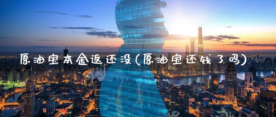 原油宝本金返还没(原油宝还钱了吗)_https://www.wenchangxx.com_期货行情_第1张
