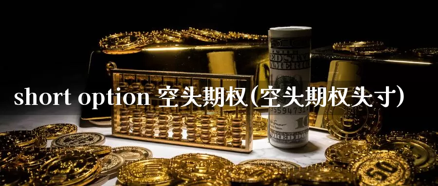 short option 空头期权(空头期权头寸)_https://www.wenchangxx.com_期货行情_第1张