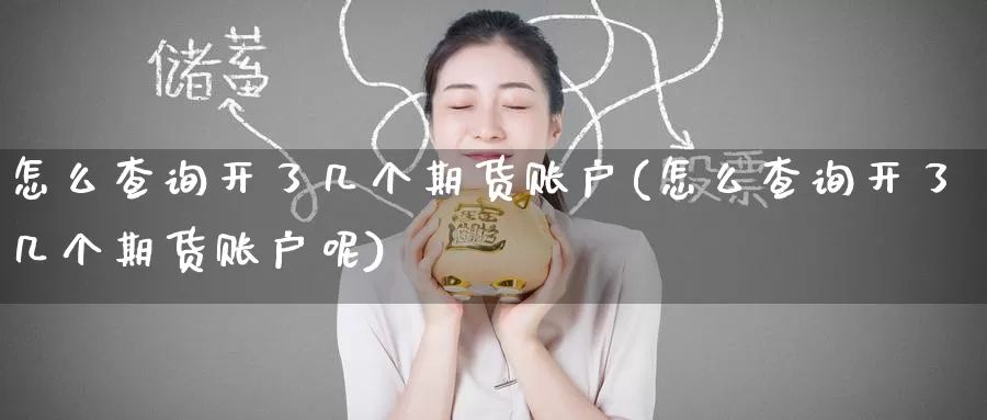 怎么查询开了几个期货账户(怎么查询开了几个期货账户呢)_https://www.wenchangxx.com_德指期货_第1张