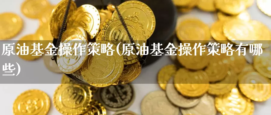 原油基金操作策略(原油基金操作策略有哪些)_德指期货_第1张_国际期货交易平台 原油基金操作策略(原油基金操作策略有哪些)_https://www.wenchangxx.com_德指期货_第1张