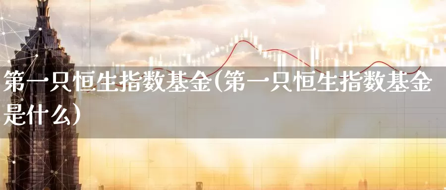 第一只恒生指数基金(第一只恒生指数基金是什么)_https://www.wenchangxx.com_期货行情_第1张